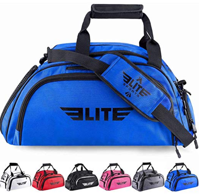 Elite Sports Boxing Gym Duffle Bag for MMA, BJJ, Jiu Jitsu Gear